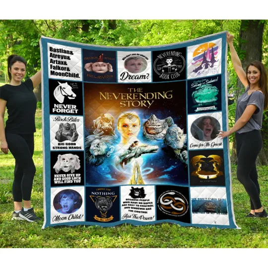 Discover The NeverEnding Story Quilt, The NeverEnding Story Movies Quilt Blanket Gifts