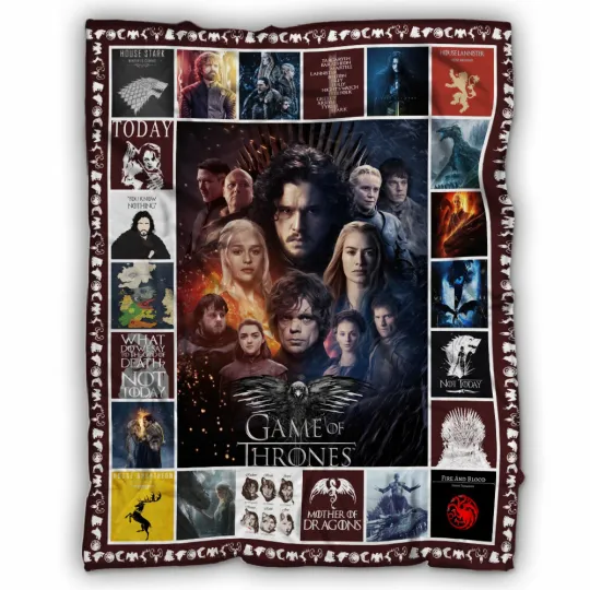 Discover Game of Thrones Blanket, Game of Thrones Movies Fleece, Sherpa Blankets Gifts