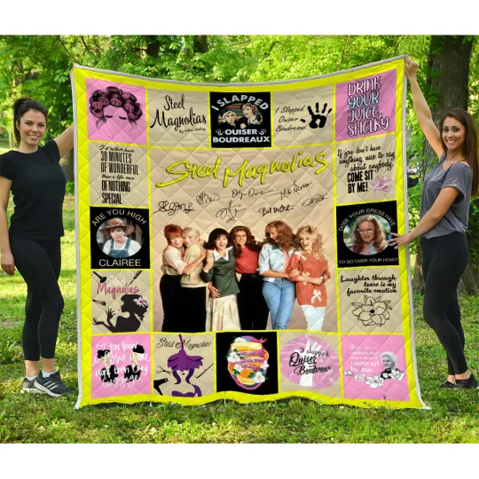 Discover Steel magnolias Quilt, Steel magnolias Quilt Blanket Soft and Cozy Luxury