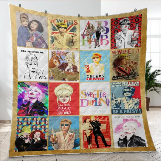 Discover Absolutely Fabulous Quilt, Absolutely Fabulous TV Series Quilt Blanket