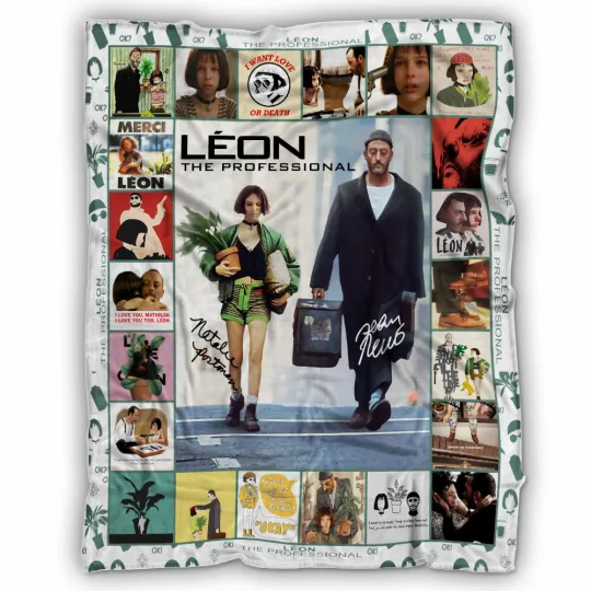 Discover Leon Blanket, Leon The Professional Movies Fleece, Sherpa Blankets