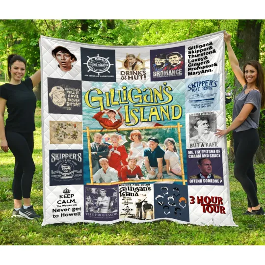 Discover Gilligan's Island Quilt, Gilligan's Island TV Series Quilt Blanket Soft and Cozy