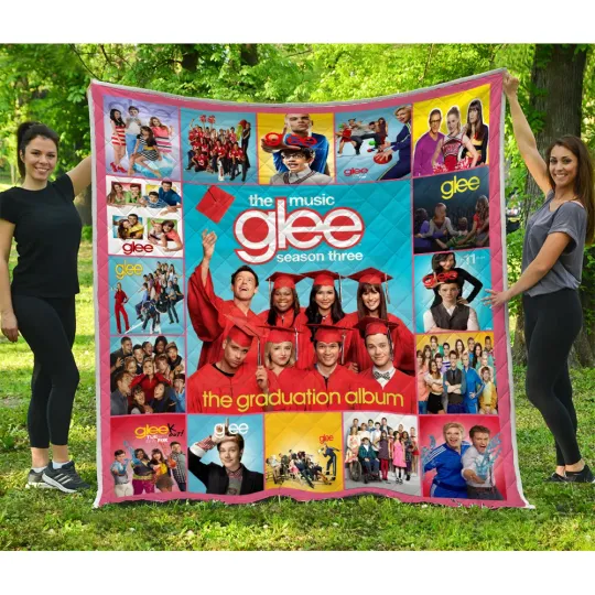 Discover Glee Quilt, Glee TV Series Quilt Blanket Soft and Cozy Luxury