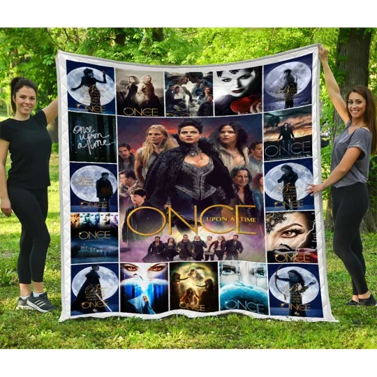Discover Once Upon A Time Quilt, Once Upon A Time TV Series Quilt Blanket Soft and Cozy