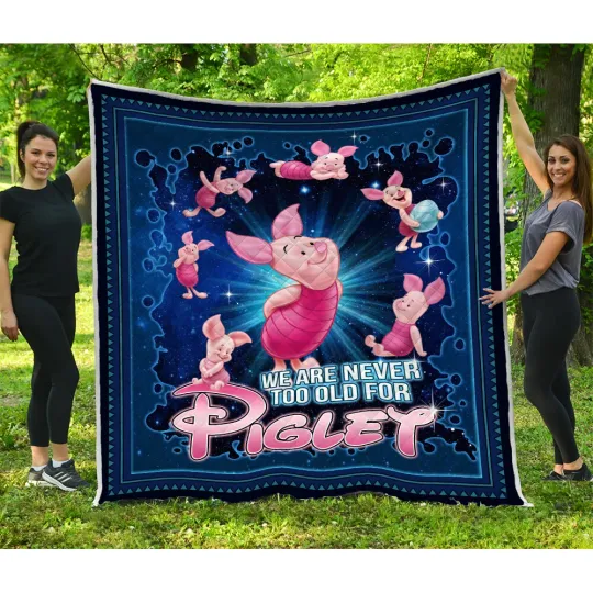 Discover Piglet Quilt, Winnie The Pooh Quilt Blanket Soft and Cozy Luxury