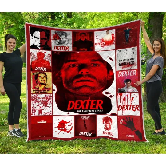 Discover Dexter Quilt, Dexter TV Series Quilt Blanket Soft and Cozy Luxury