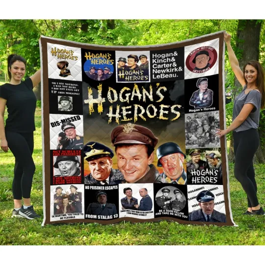 Discover Hogan's Heroes Quilts, Hogan's Heroes TV Series Quilt Blanket Soft and Cozy