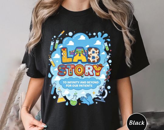 Discover Lab Week 2026 Shirt Lab Story Shirt Lab Week Shirt Lab Team Shirt Lab Assistant Shirt Phlebotomist Shirt Med Lab Tech Mlt Shirt OIOP04