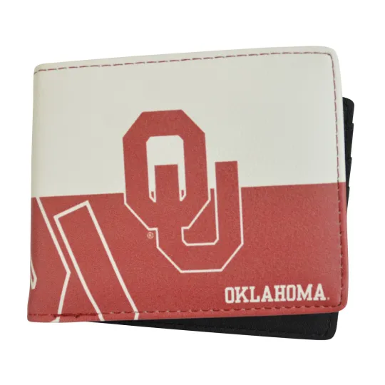 Oklahoma Sooners Team Men Leather Wallet Gift For Him