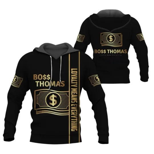 Discover Thomas 3D All Over Printed Hoodie