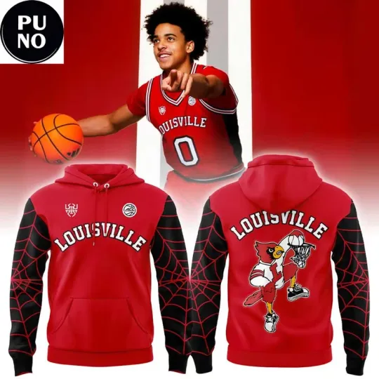 Discover Donovan Mit.chell Louisville Cardinals Spida Mitchell 2026 3D Hoodie
