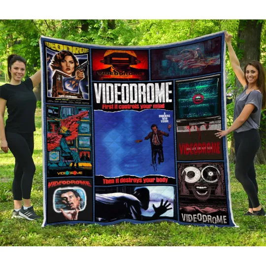 Discover Videodrome Quilts, Videodrome Horror Movies Quilt Blanket Soft and Cozy
