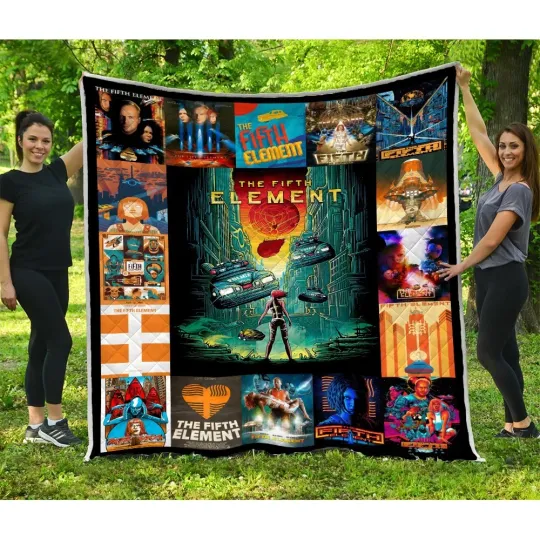 Discover The Fifth Element Blanket, The Fifth Element Movies Quilt Blanket Soft and Cozy