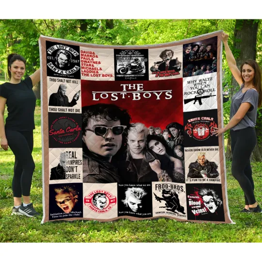 Discover The Lost Boys Blanket, The Lost Boys Movies Quilt Blanket Soft and Cozy