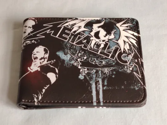 Discover Metallica Bi-Fold Wallet (Design 3)