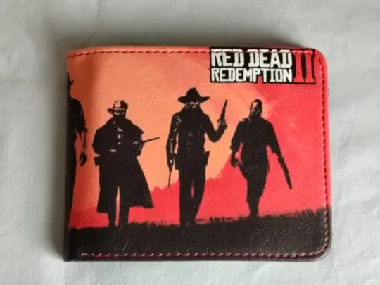 Red Dead Redemption 2 Bifold Wallet for Men