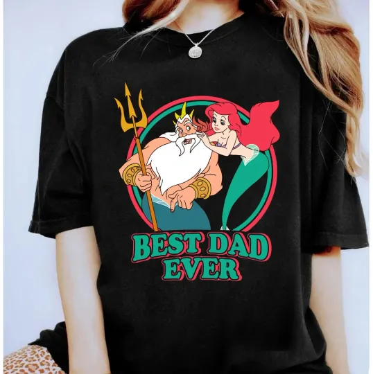 Discover Disney Best Dad Ever Cute T Shirt Unisex #3
