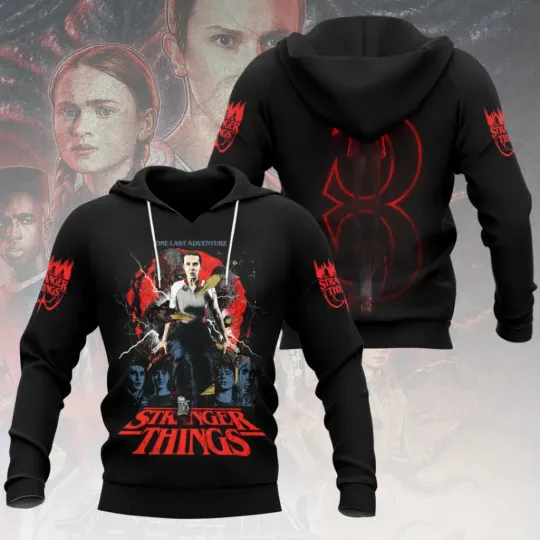 Stranger Things 3D Hoodie