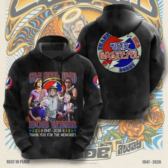 Discover Bob Weir 3D Apparel
