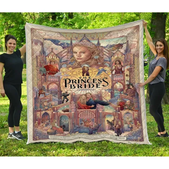 Discover The Princess Bride Quilt, The Princess Bride Movies Quilt Blanket Gifts