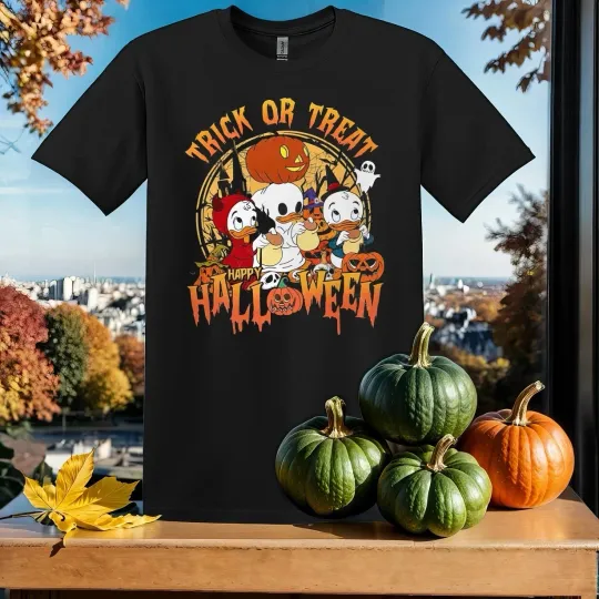 Discover Disney Halloween DuckTales Huey Men Women Unisex Tshirt