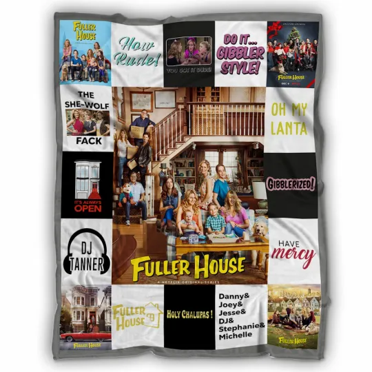 Discover Fuller House Blanket, Fuller House Fleece, Sherpa Blanket Soft and Cozy