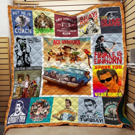 Discover Ace Ventura Quilt, Ace Ventura Quilt Blanket Soft and Cozy