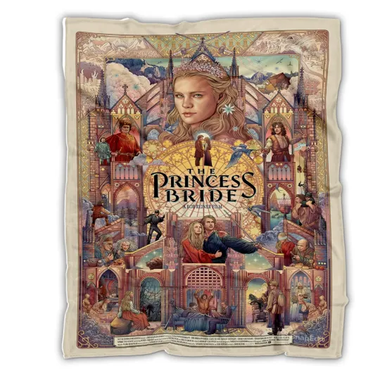 Discover The Princess Bride Blanket, The Princess Bride Fleece, Sherpa Blanket Gifts