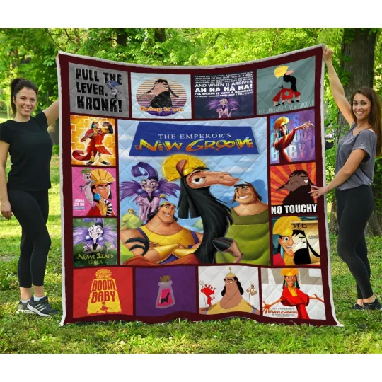 Discover The Emperor's New Groove Quilt, The Emperor's New Groove Movies Quilt Blanket