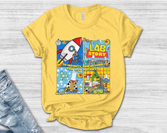 Discover Lab Story Lab Week 2026 Shirt, Matching Lab T-Shirts, Pathology Gifts for Lab Tech