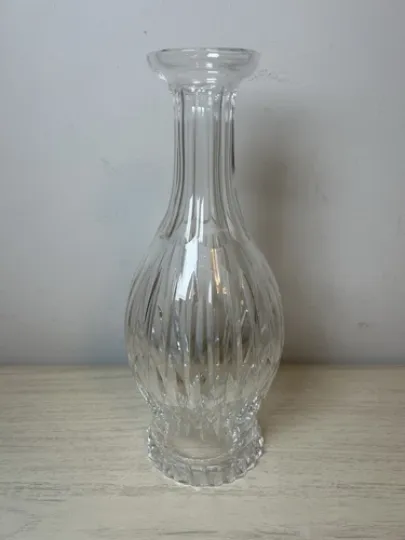 Discover Waterford Decanter Or Vase Crystal Sparkling Beauty Estate Find Clear Elegant