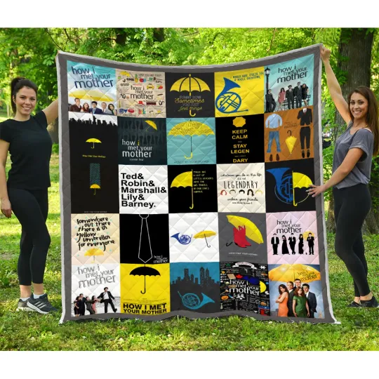 Discover How I Met Your Mother Quilt,  How I Met Your Mother TV Series Quilt Blanket