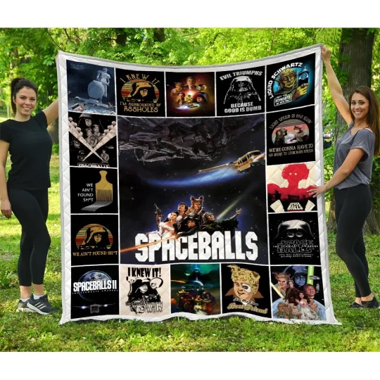 Discover Spaceballs Quilt, Spaceballs Movies Quilt Blanket Soft and Cozy Luxury
