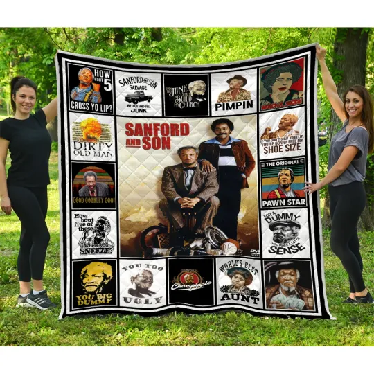 Discover Sanford and Son Quilt, Sanford and Son TV Series Quilt Blanket