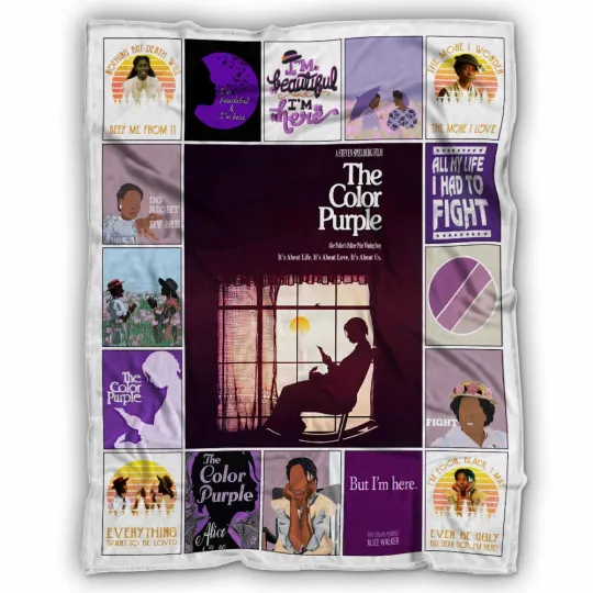 Discover The Color Purple Blanket, The Color Purple Movies Fleece, Sherpa Blanket
