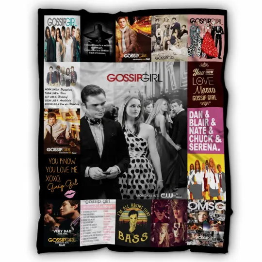 Discover Gossip Girl Blanket, Gossip Girl TV Series Fleece, Sherpa Blanket
