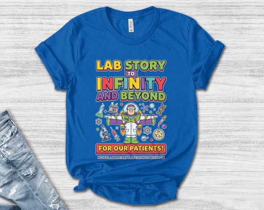 Discover Lab Week 2026 Toy Story Shirt, Lab Story Science Team Tee, Funny Lab Week Outfit