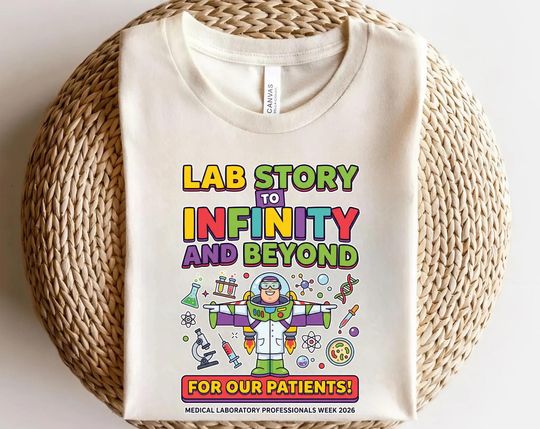 Discover Lab Week 2026 Toy Story Shirt, Lab Story Science Team Tee, Funny Lab Week Outfit