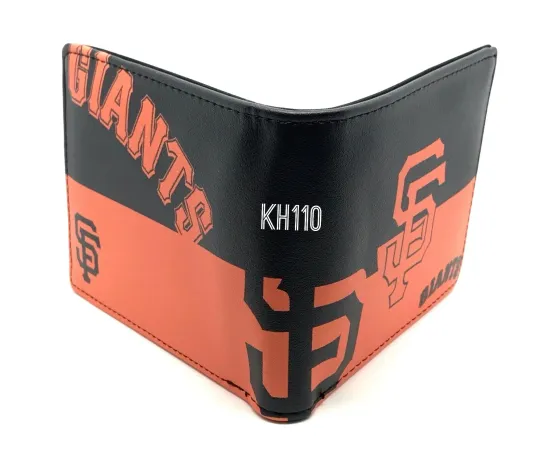 Discover MLB San Francisco Giants Men's Printed Logo Bi-Fold Wallet