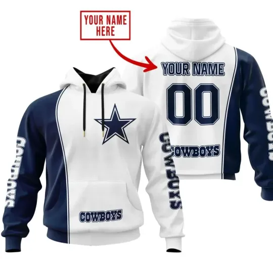 Discover Personalized Dallas Football Team Cowboyss Hoodie Lightweight Unisex Adult S-5XL