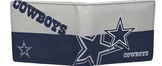 Dallas Cowboys Leather Bifold Men's Wallet