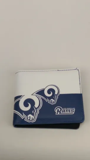 Los Angeles Rams Bifold Men's Wallet Vegan Leather
