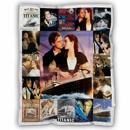 Discover Titanic Blanket, Titanic Movies Fleece, Sherpa Blanket Super Soft Comfy Warm