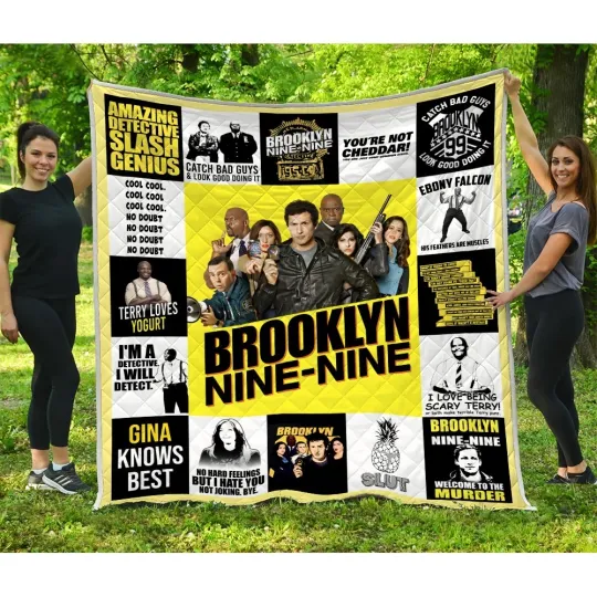 Discover Brooklyn Nine-Nine Quilt, Brooklyn Nine-Nine TV series Quilt Blanket