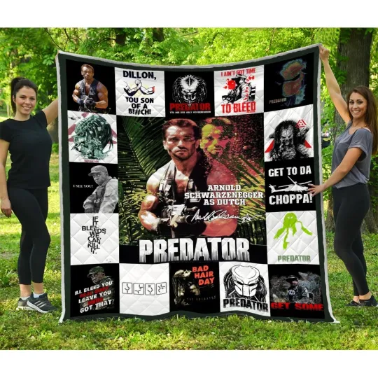 Discover Predator Quilt, Predator Movies Quilt Blanket Movies Lover Gifts