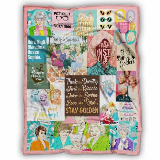 Discover The Stay Golden Blanket, The Stay Golden Movie Fleece, Sherpa Blanket