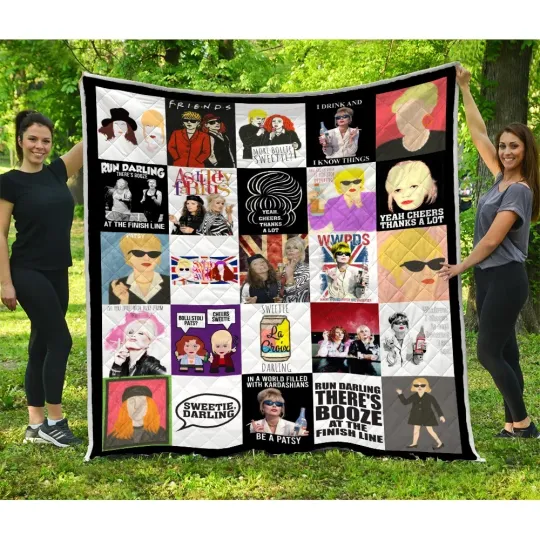 Discover Absolutely Fabulous Quilt, Absolutely Fabulous TV Series Quilt Blanket