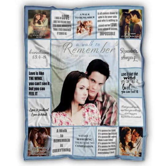 Discover A Walk To Remember Blanket, A Walk To Remember Fleece, Sherpa Blanket