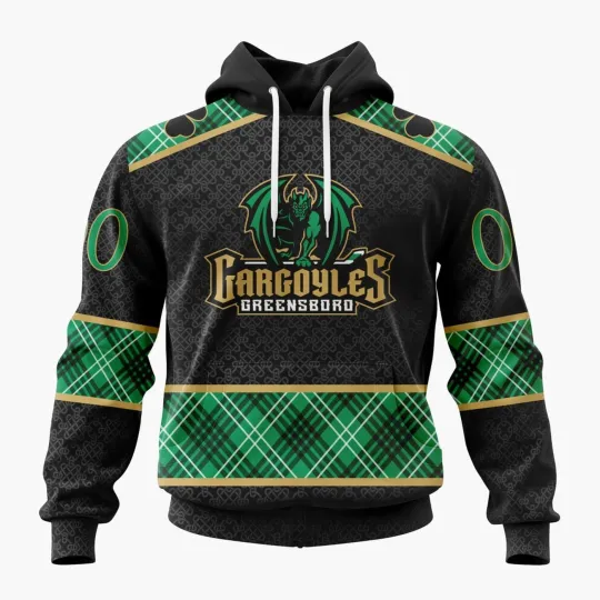 Discover Personalized Greensboro Gargoyles Special Hoodie/Zip Hoodie St.Patrick’s Day