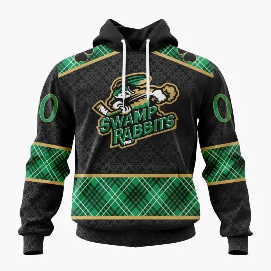Personalized Greenville Swamp Rabbits Special Hoodie St.Patrick’s Day
